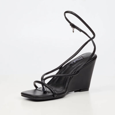 Miss Black Marley 1 High Wedges