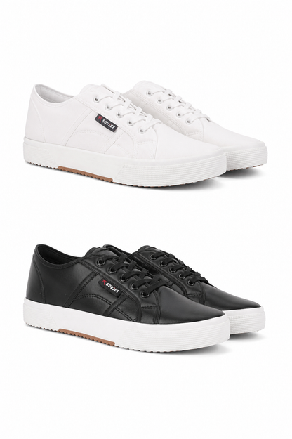 Soviet Bundle Deal Black & White Rosewood Sneakers