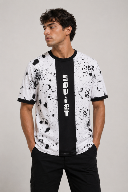 Soviet Skill White Rotary Print Tee