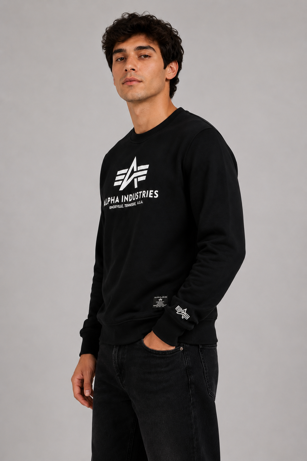 Alpha Industries Black Studio Edition Sweater