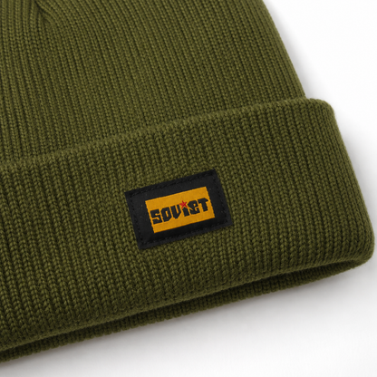 Soviet Aiden Olive Beanie