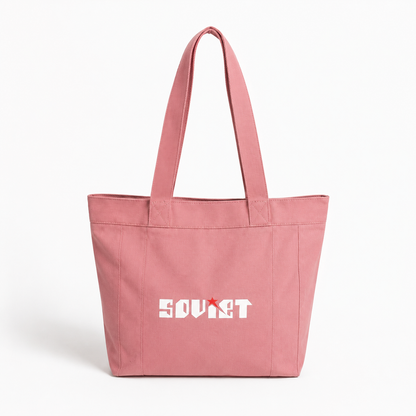 Soviet Disco Pink Ladies Tote Handbag
