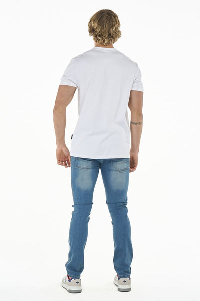 Lee Cooper Men’s T-shirt Langa White