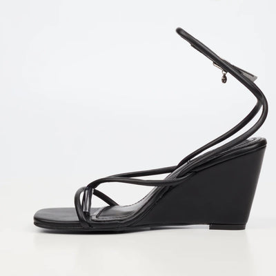 Miss Black Marley 1 High Wedges