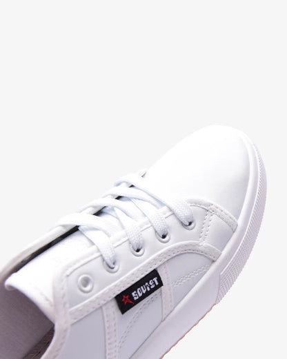 Soviet Rosewood White Mono Low
Cut Sneaker