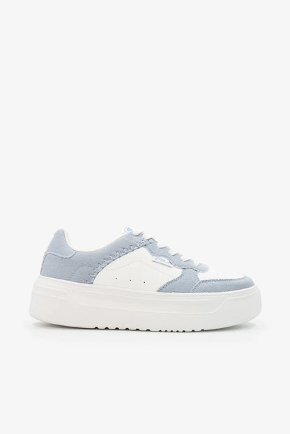 Fila Rhea White/Light Blue Platform sneakers
