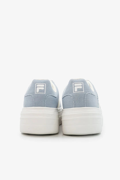 Fila Rhea White/Light Blue Platform sneakers