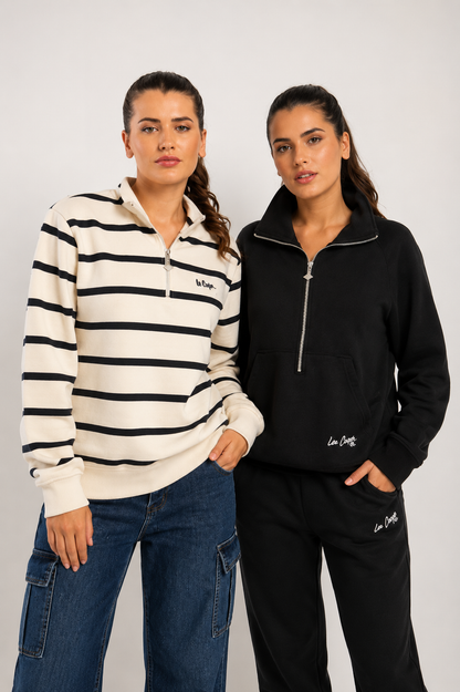 Lee Cooper Bundle Deal Quarter Zip Sweaters