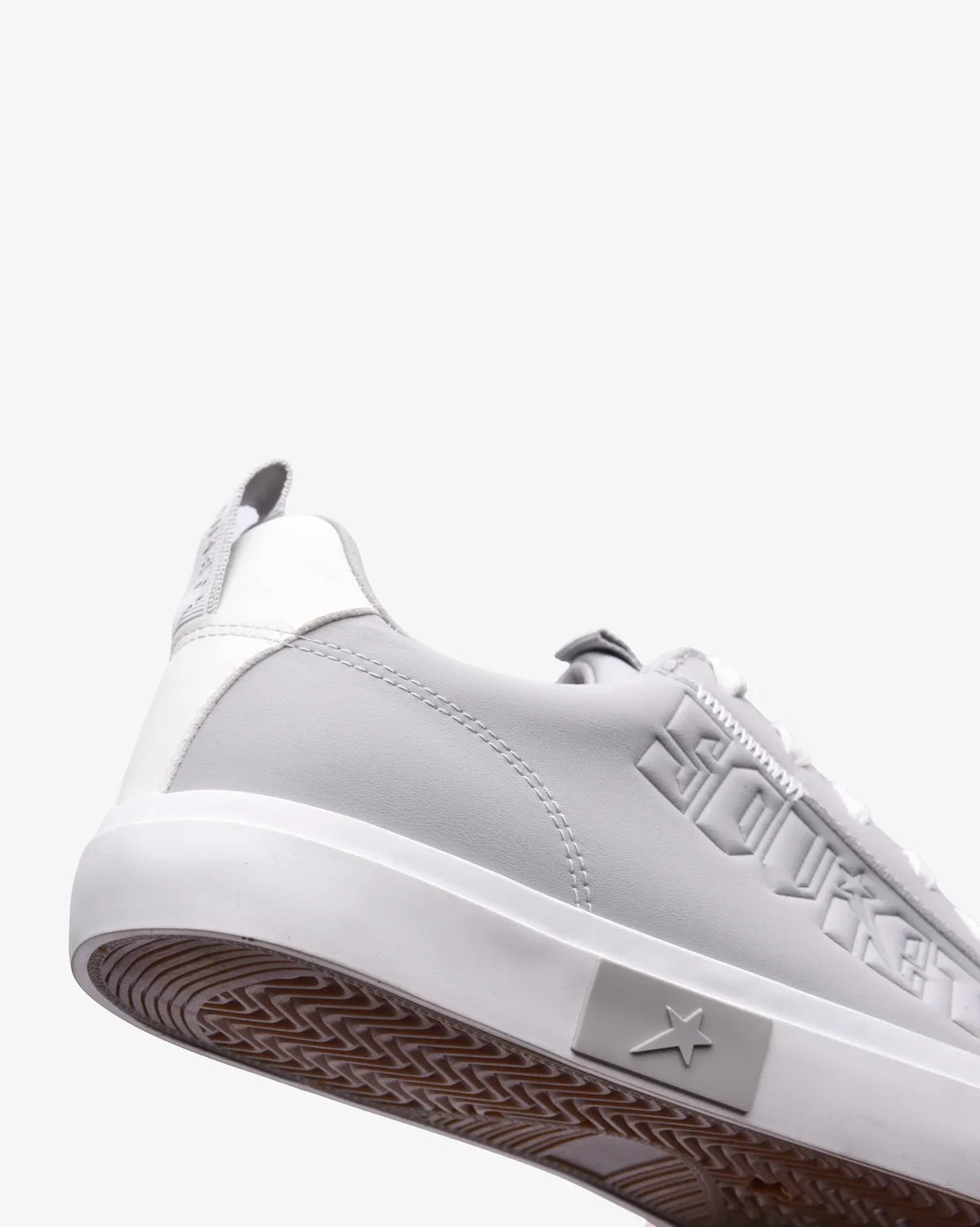 Soviet Hollywood Grey/White Low
Cut Lace Up