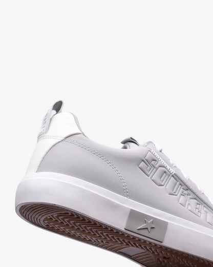 Soviet Hollywood Grey/White Low
Cut Lace Up