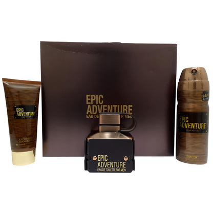 Emper Epic Adventure Gift Set EDP 100ml
