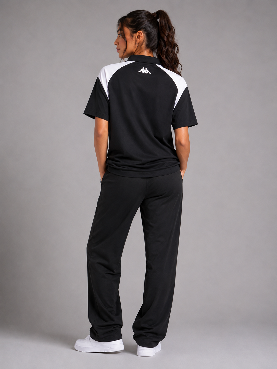 Kappa Woman’s Leviolo Black & White Golfer