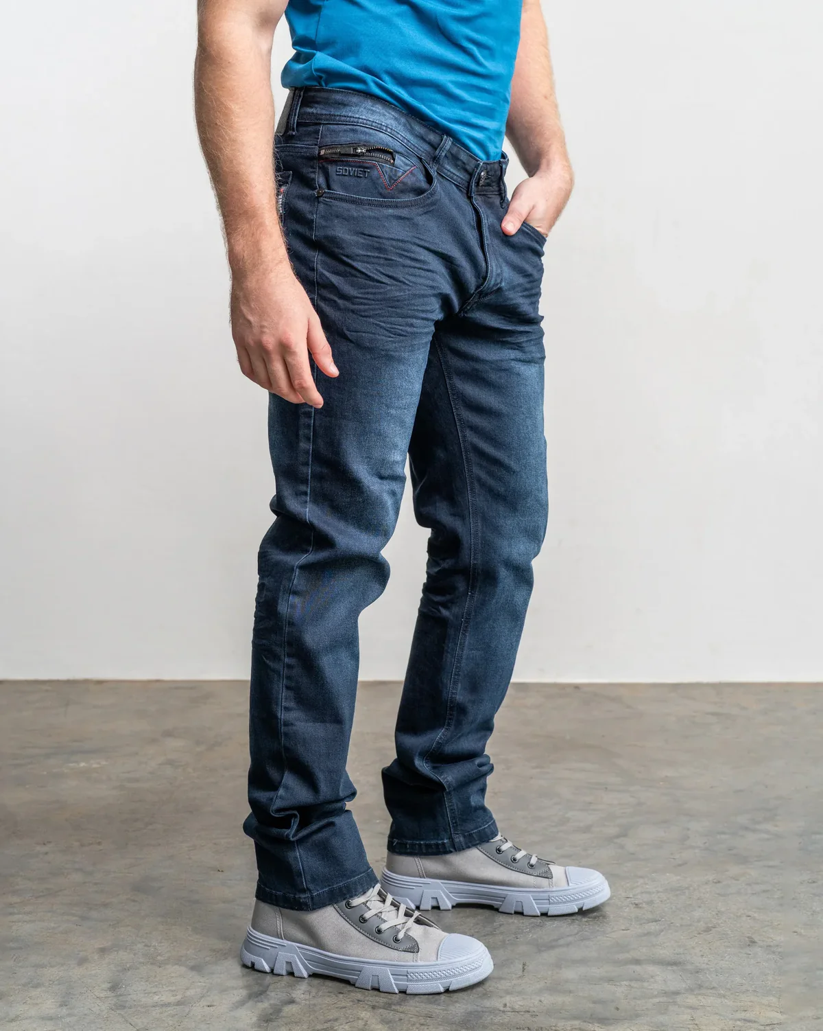 Soviet Hooper #9 Double Dip Slim Fit Jeans