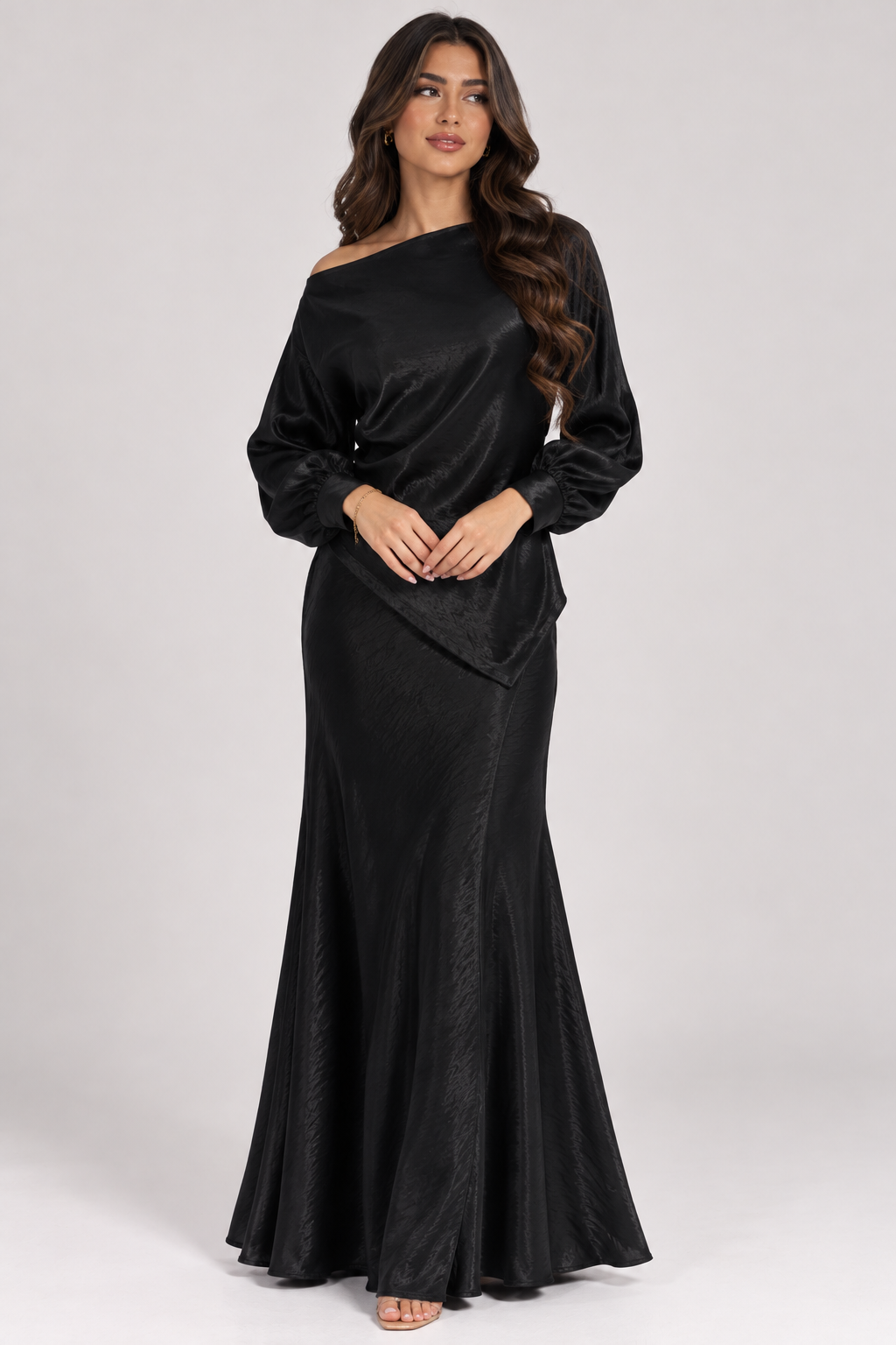 2 Piece Butterfly Top Set With Skirt TZ5045