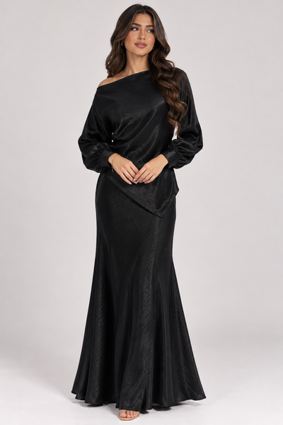 2 Piece Butterfly Top Set With Skirt TZ5045