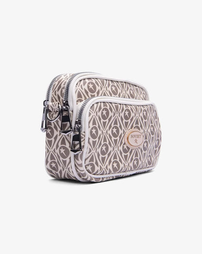 Soviet Soul 26 PU Crossbody Bag Taupe