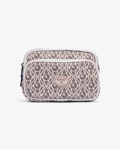 Soviet Soul 26 PU Crossbody Bag Taupe