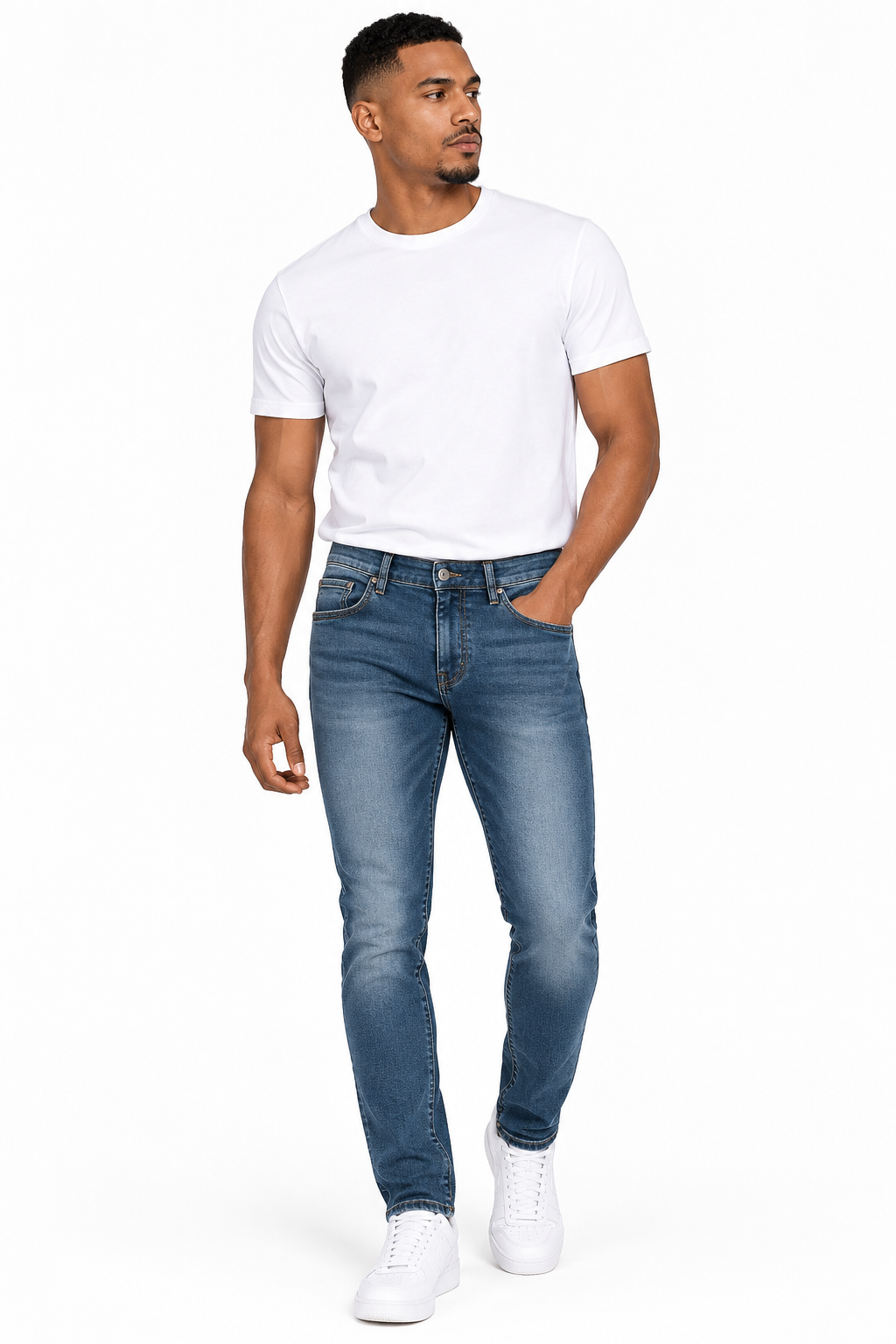 Lee Cooper Men’s Jeans Brixton Mid Indigo