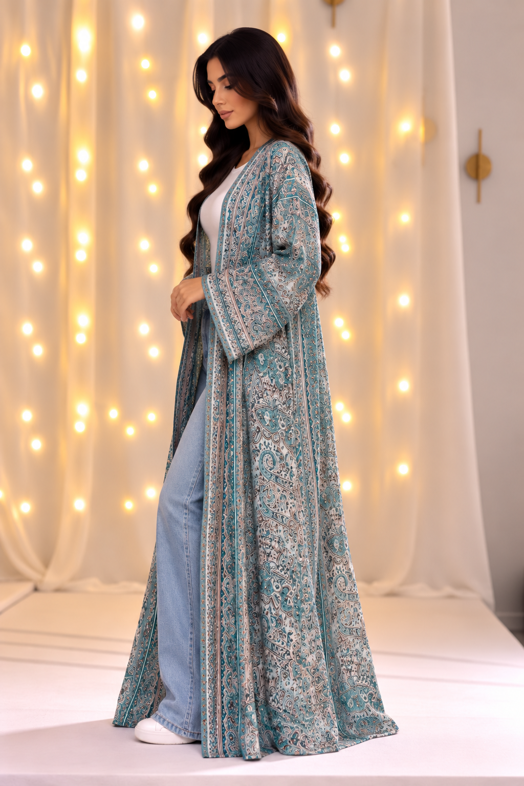 Pashmina Blue Throw