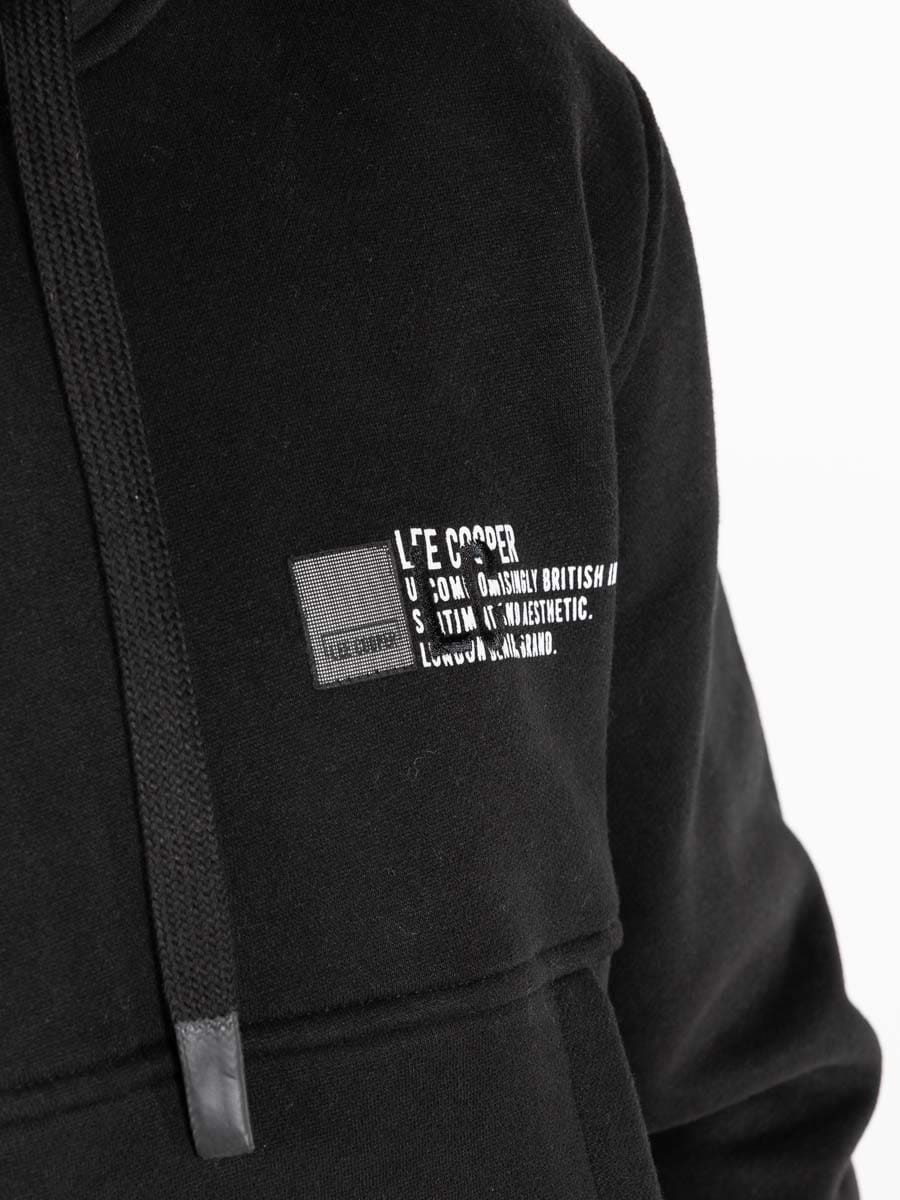 Lee Cooper Aban Black Regular Fit Hoodie