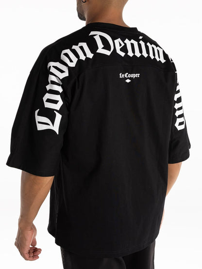 Lee Cooper Alois Black Oversized Fit T-shirt