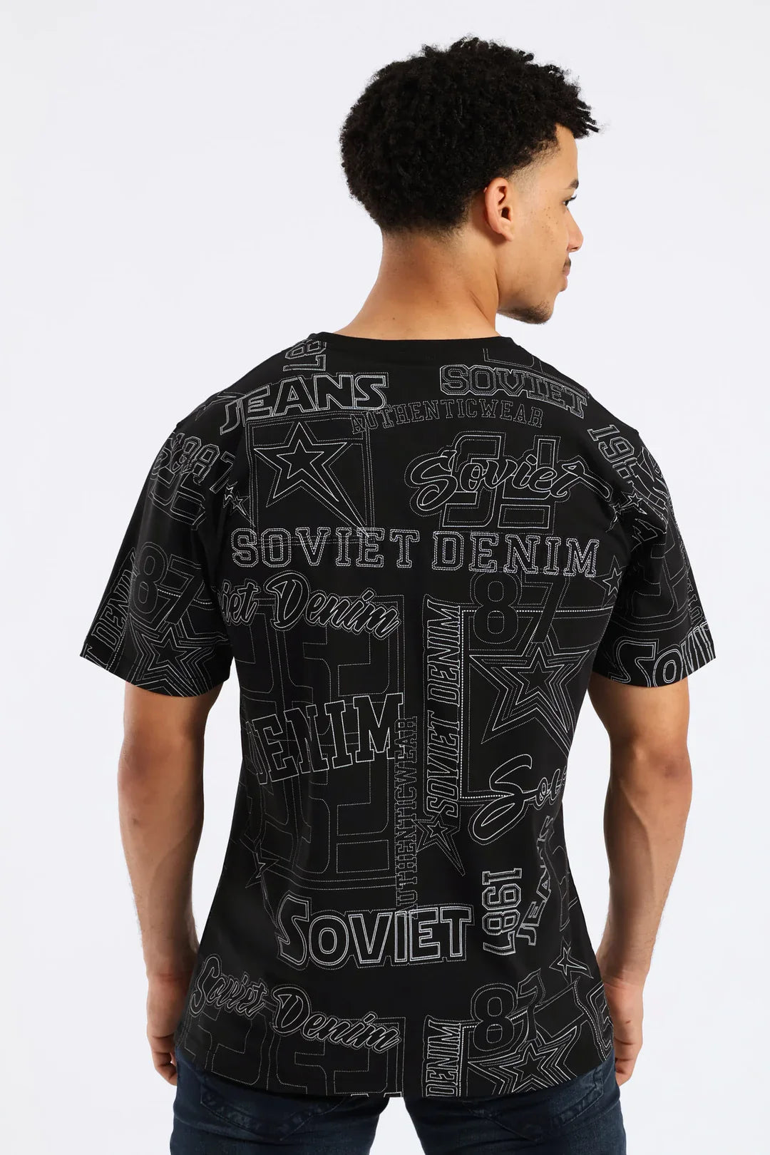 Soviet Sensation Black Rotary Print