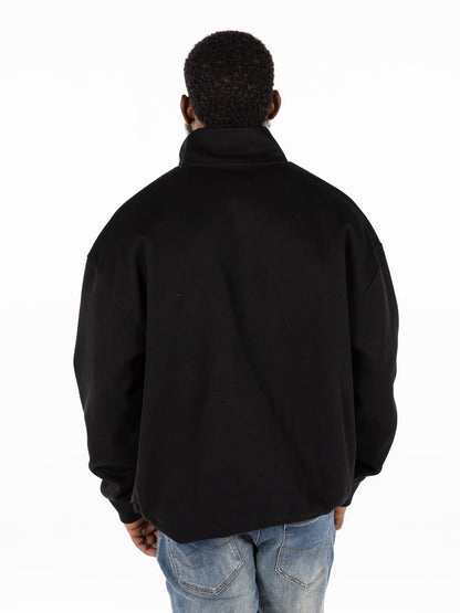 Lee Cooper Laurent Black Oversized Fit Sweatshirt