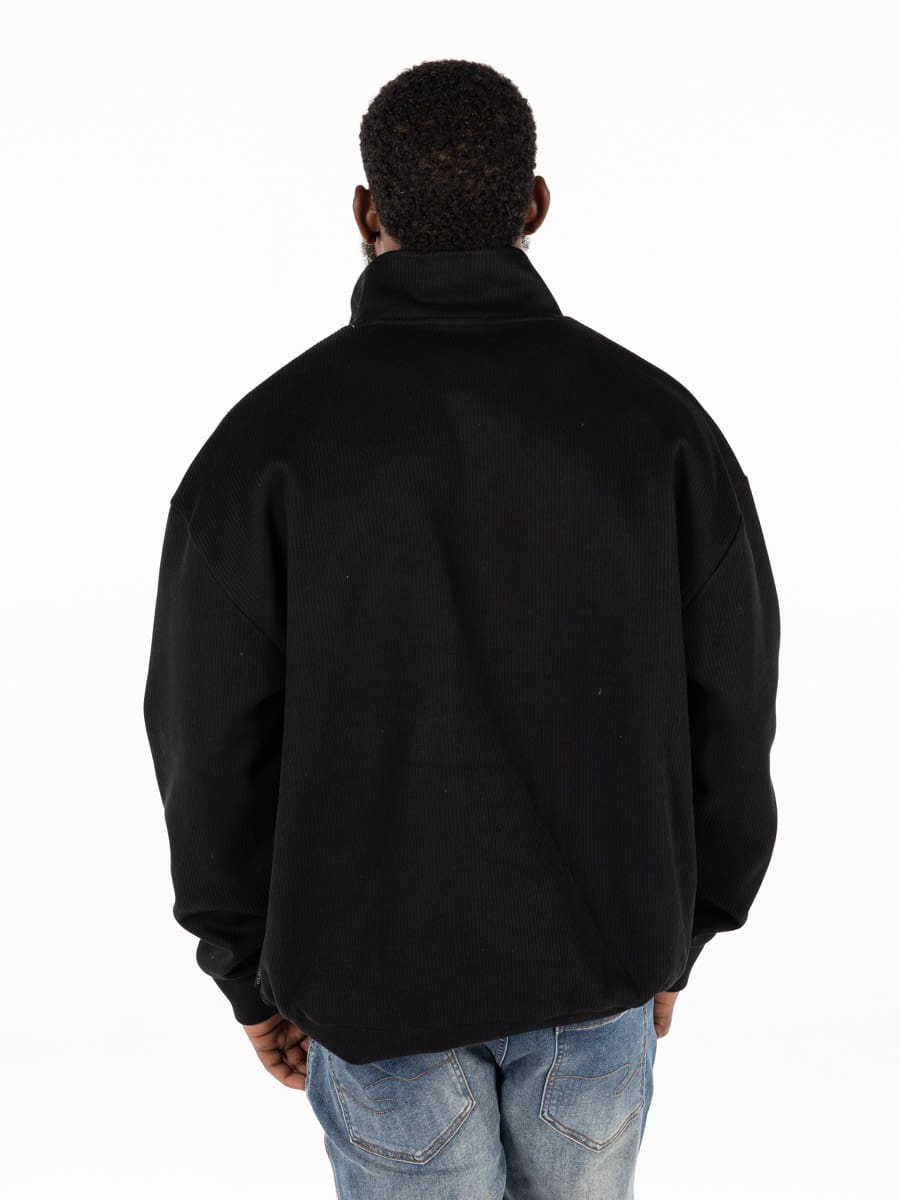 Lee Cooper Laurent Black Oversized Fit Sweatshirt