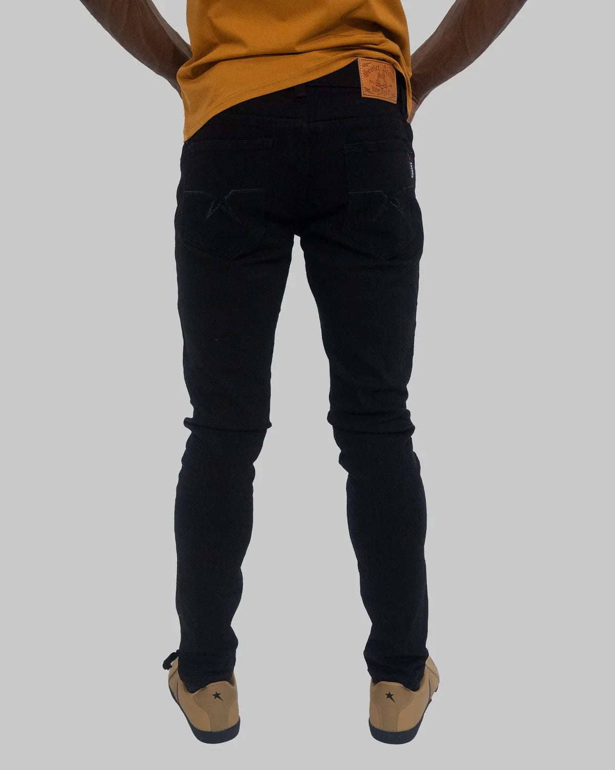 Soviet Strikers Evo #4 Black Skinny Jeans.