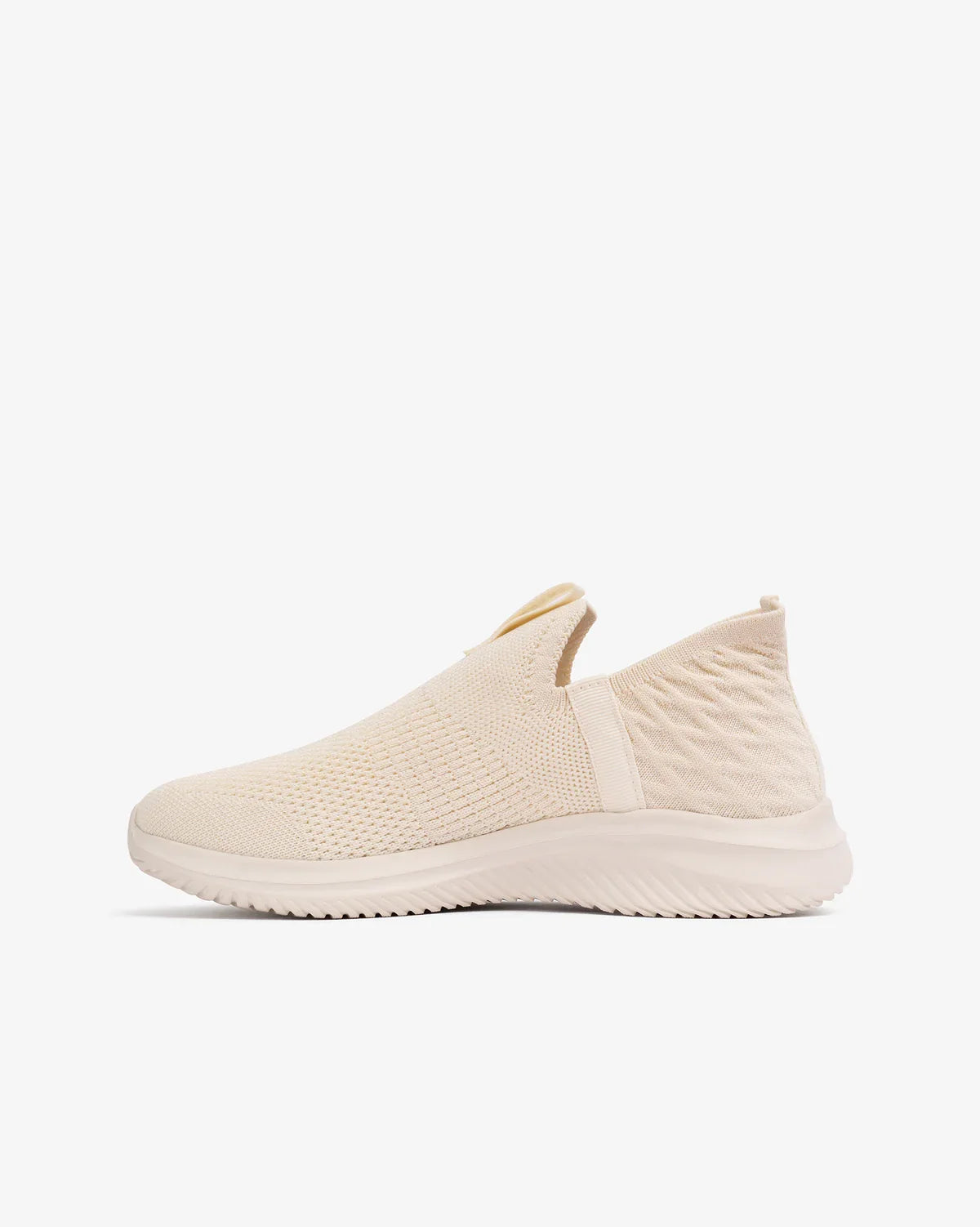 Soviet Longoria Oat Taupe Knit Slip On Sneaker
