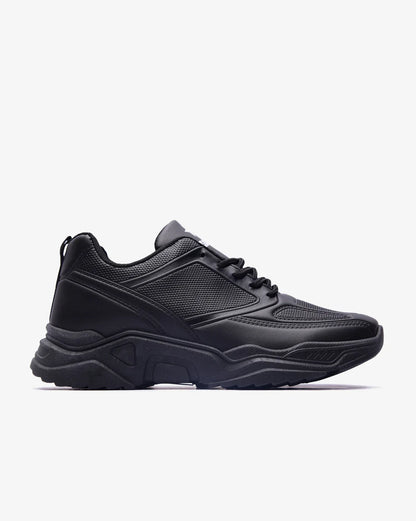 Soviet Aurelia Black Athleisure Sneaker