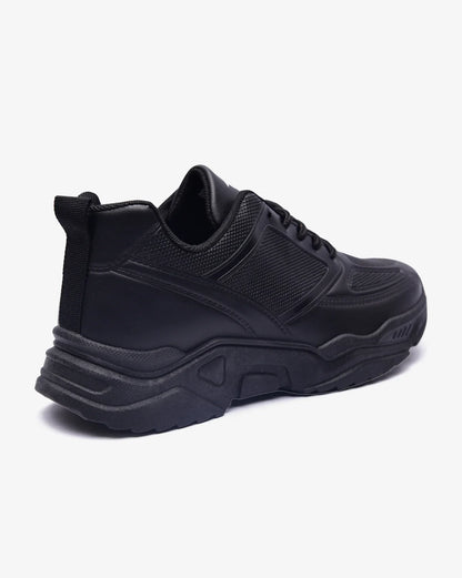 Soviet Aurelia Black Athleisure Sneaker