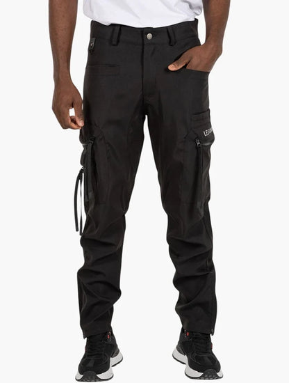 Lee Cooper Ceaser Black Nylon Pants