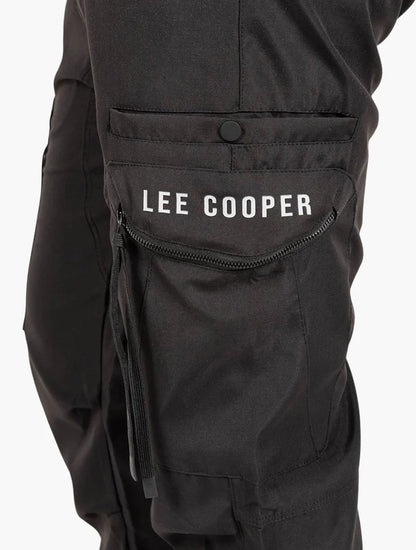 Lee Cooper Ceaser Black Nylon Pants