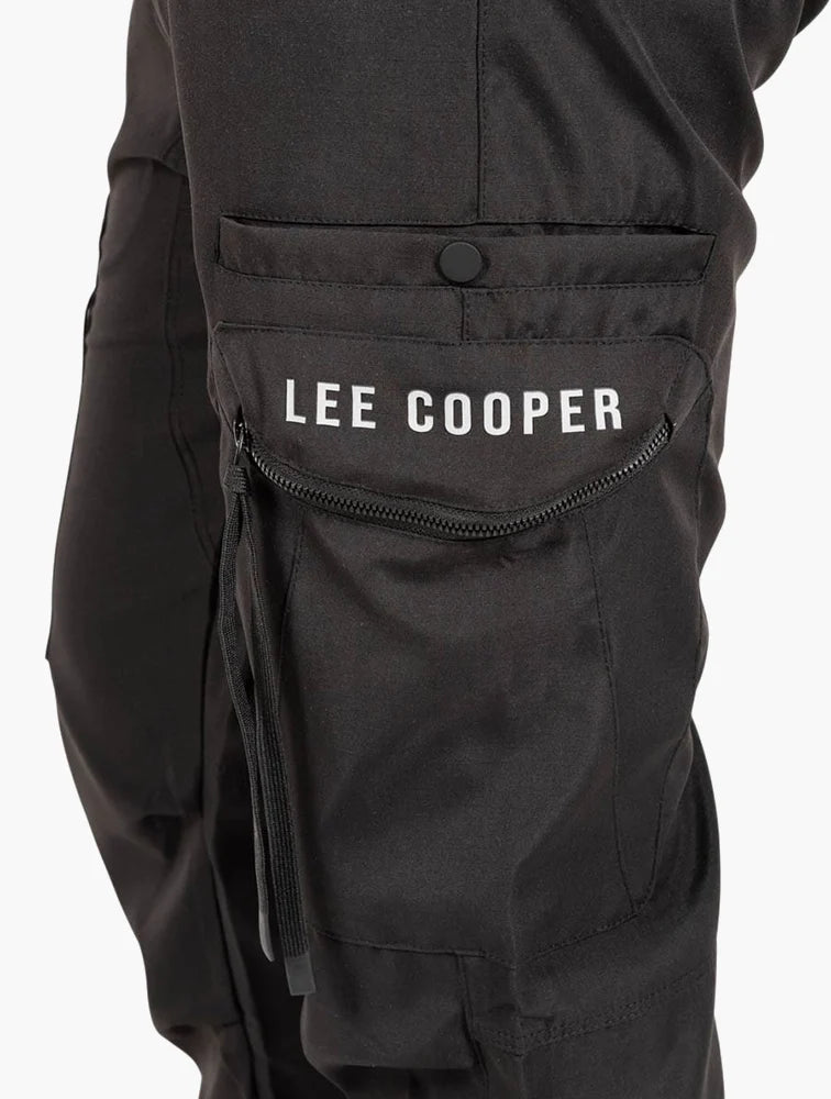 Lee Cooper Ceaser Black Nylon Pants