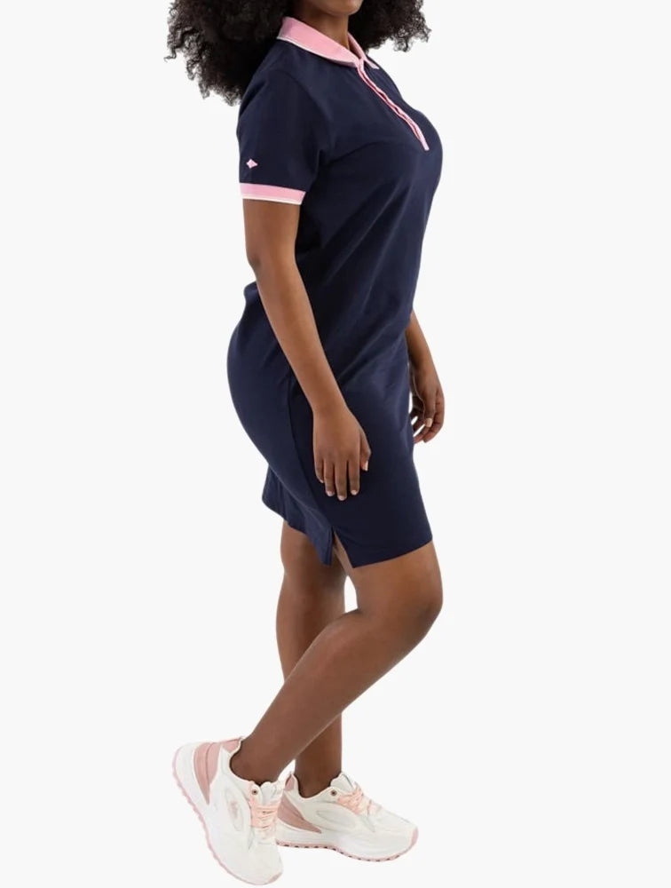 Lee Cooper Carmen Navy Golfer Dress