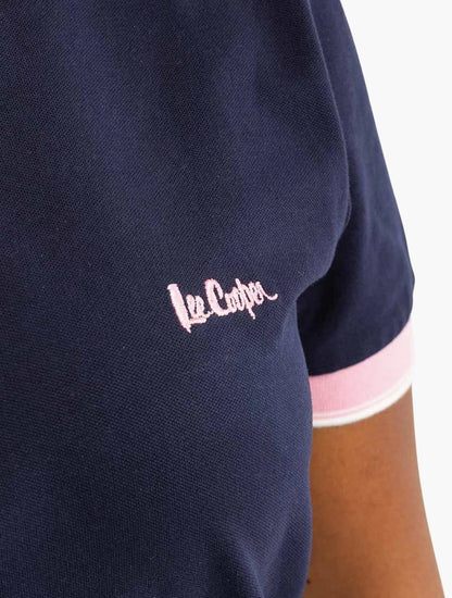 Lee Cooper Carmen Navy Golfer Dress