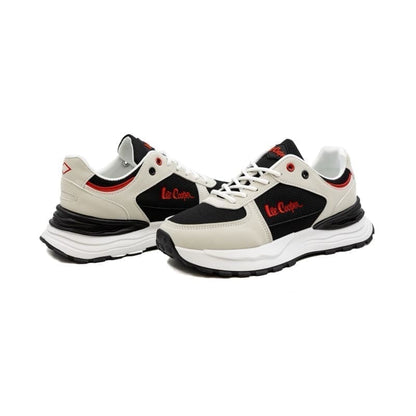 Lee Cooper Jason Beige Lace Up Sneaker
