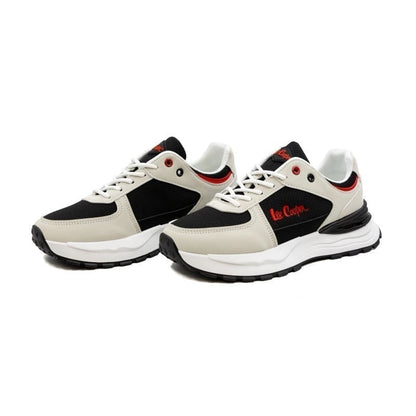 Lee Cooper Jason Beige Lace Up Sneaker
