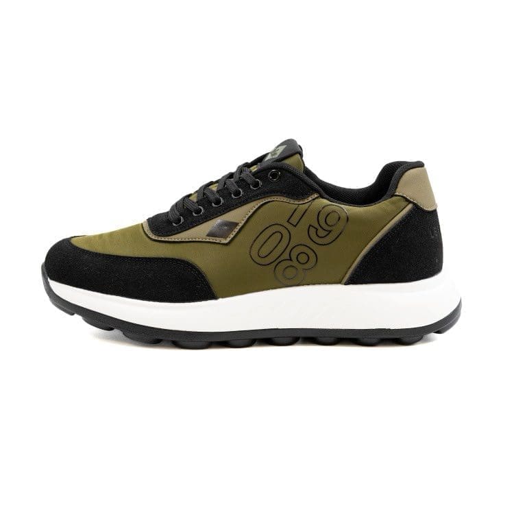 Lee Cooper Roron Fatigue Black Lace Up Sneaker