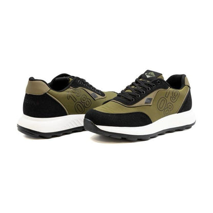 Lee Cooper Roron Fatigue Black Lace Up Sneaker