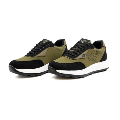 Lee Cooper Roron Fatigue Black Lace Up Sneaker