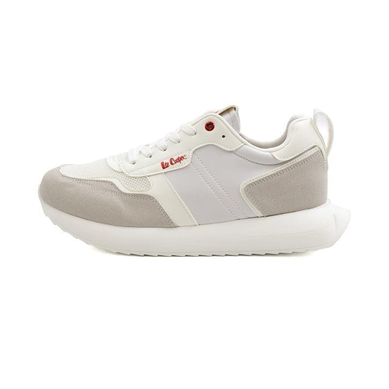 Lee Cooper Mace White Lace Up Sneaker