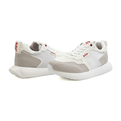 Lee Cooper Mace White Lace Up Sneaker