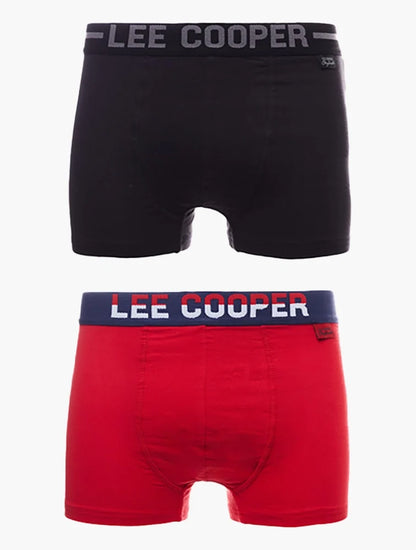 Lee Cooper Orignals Boxer Briefs Black And Red