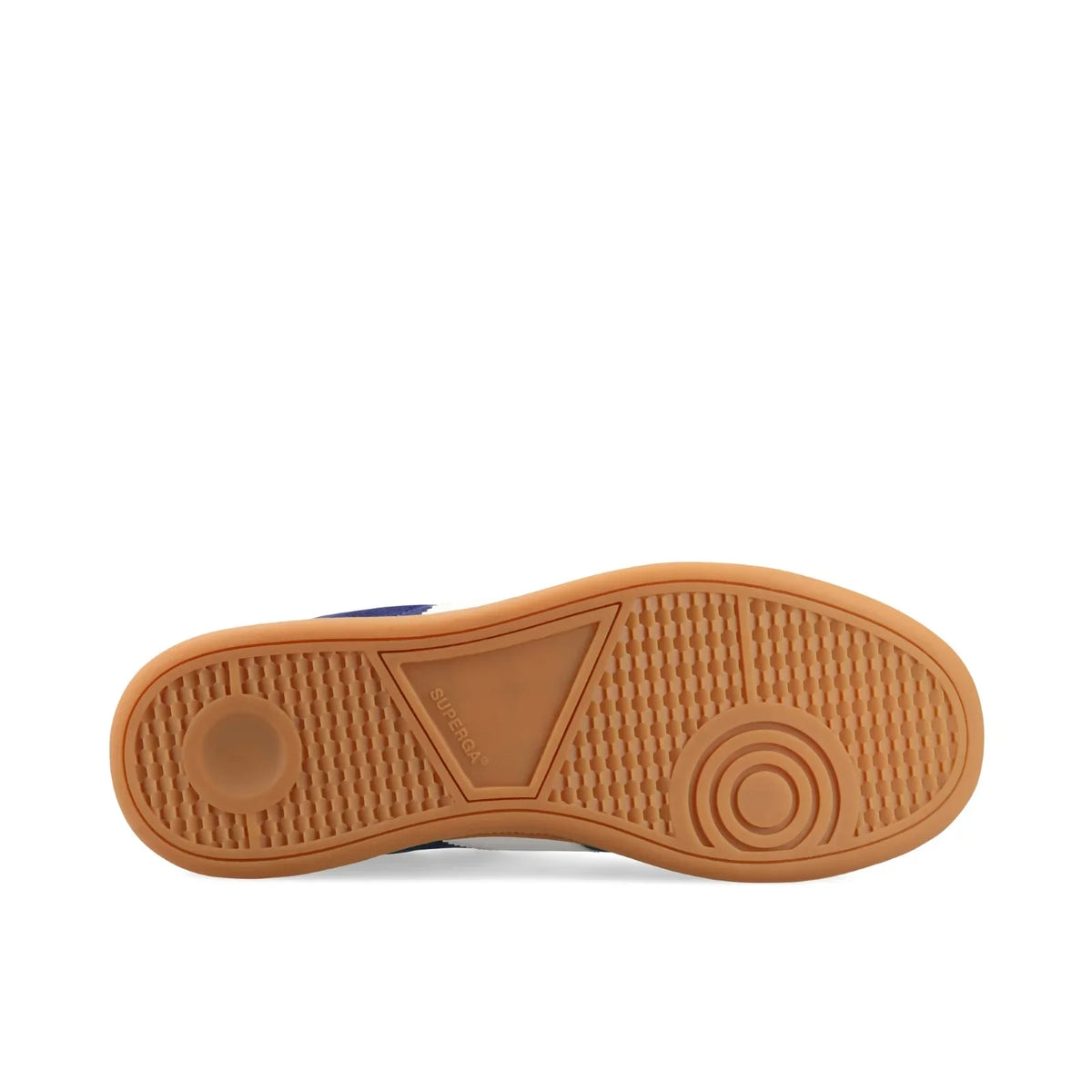 Superga 3893 Court Bold - Navy Gum Shoe