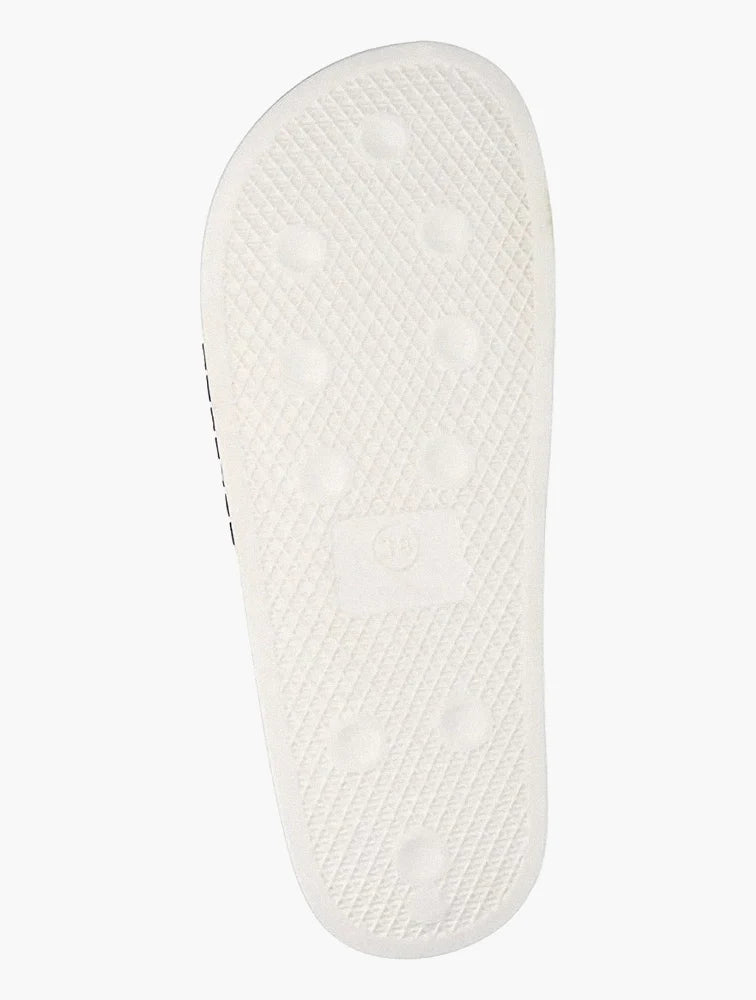 Superga 1908 Slide Logo White Navy