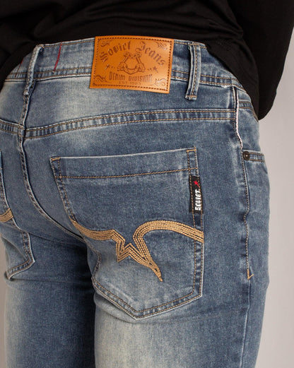 Soviet Goodman Tea Stain Classy Skinny Jeans