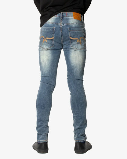 Soviet Goodman Tea Stain Classy Skinny Jeans