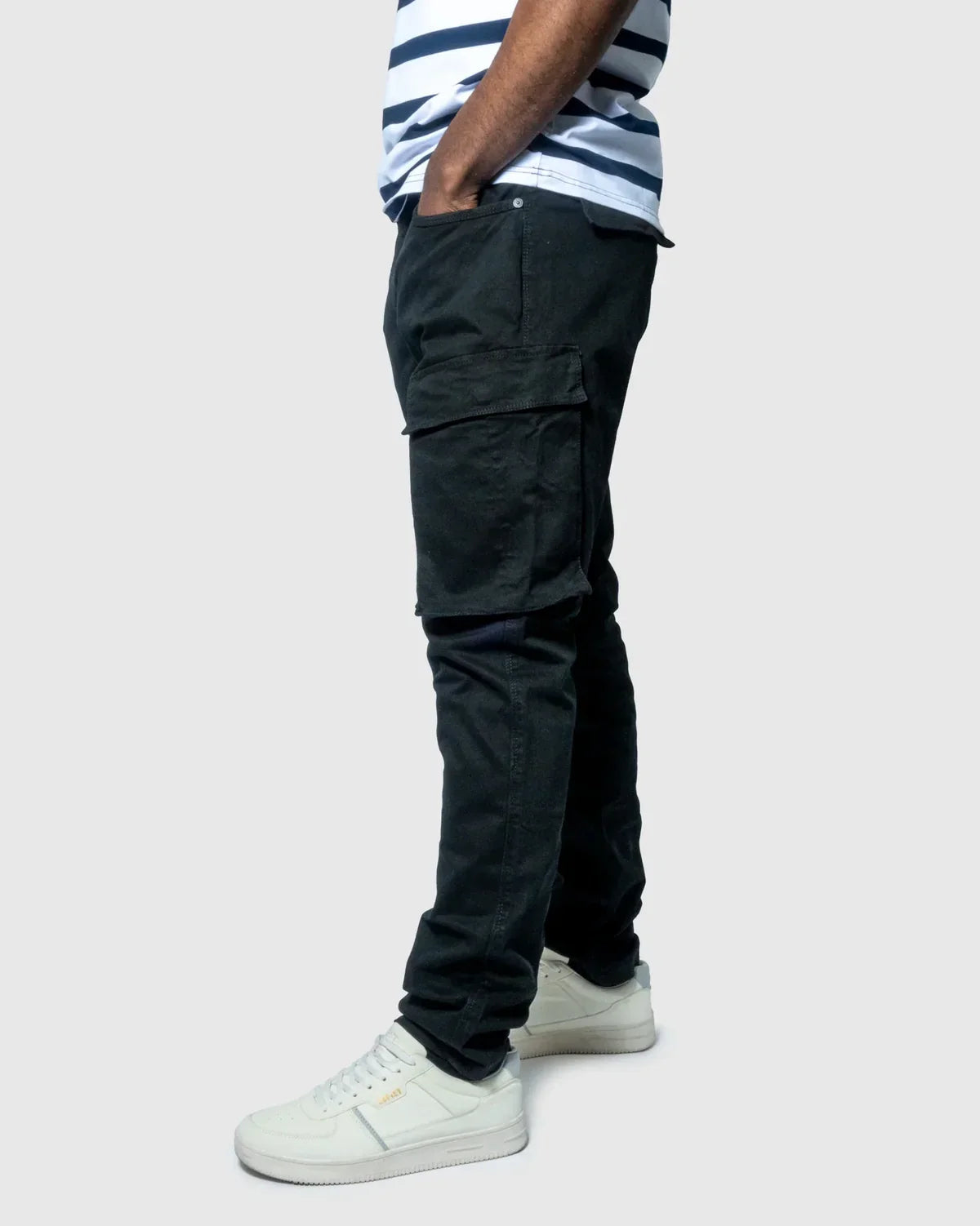 Soviet Lotto Black Cargo Pants